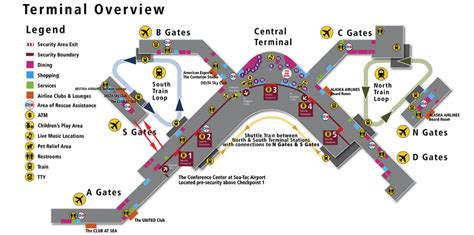 Seatac Area Map