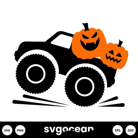 Pumpkin Truck Svg vector for instant download - Svg Ocean — svgocean