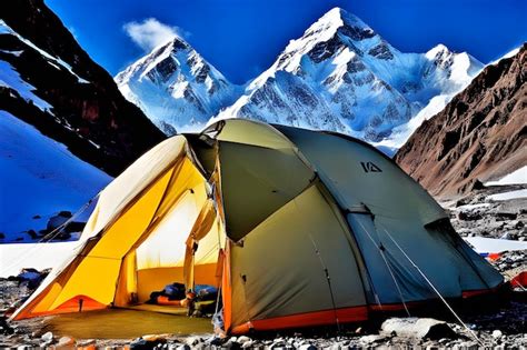 Premium AI Image | Himalaya base camp 2