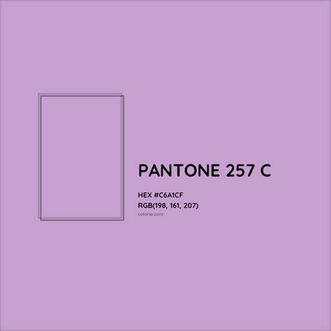 About PANTONE 257 C Color - Color codes, similar colors and paints - colorxs.com