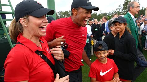 Tiger Woods' 10-year-old son Charlie has a beautiful golf swing