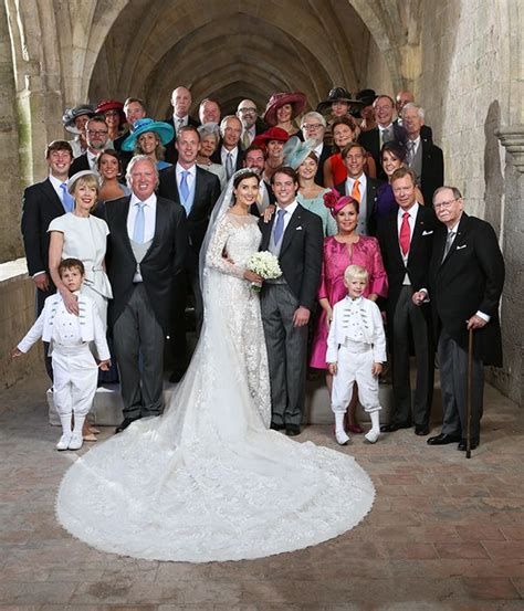 The Luxembourg royal family release the official portraits from the royal wedding of Prince ...