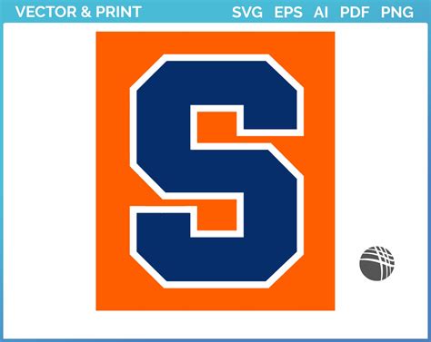 Syracuse Orange - Alternate Logo (2001) - College Sports Embroidery Logo in 4 sizes & 8 formats ...