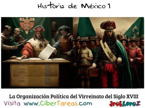 La Organización Política en el Virreinato en el siglo XVIII – Historia de México 1 – CiberTareas