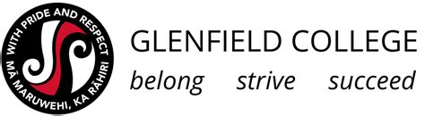 Glenfield College – With Pride and Respect. Ma Māruwehi, ka Rāhiri.