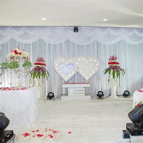 How To Decorate A Backdrop For A Wedding Reception