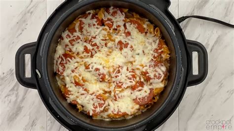 Crockpot Pizza Pasta in the Express Crock