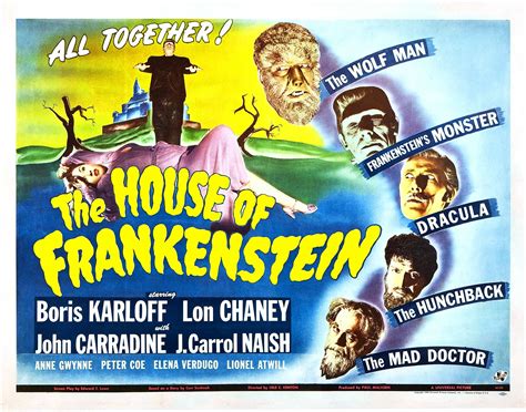 HOUSE OF FRANKENSTEIN (1944) reviews and overview - MOVIES and MANIA