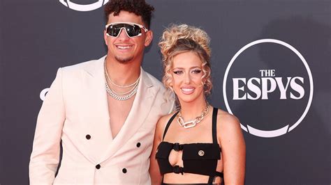 Patrick Mahomes' Wife Brittany Dons Versace Cutout Dress at ESPYs 2023