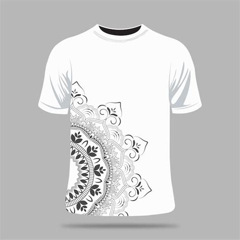 Premium Vector | Professional mandala pattern t-shirt design with ...