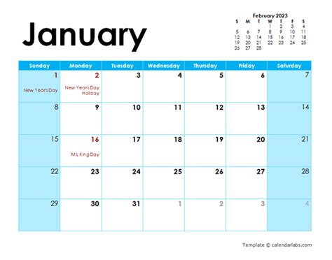 download 2023 printable calendars - 2023 calendar templates and images ...