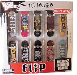 Amazon.com: Tech Deck 10 Pack with 2 Exclusive Boards - Flip: Toys & Games