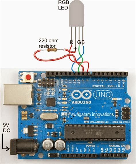 Arduino RGB Flowing Sequential Light Circuit - Homemade Circuit Projects