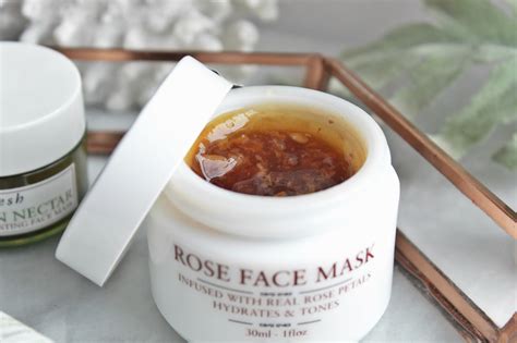 fresh rose face mask review - coveted beauty