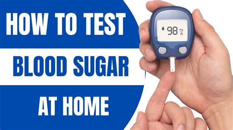 Learn How To Test Blood Sugar At Home - YouTube