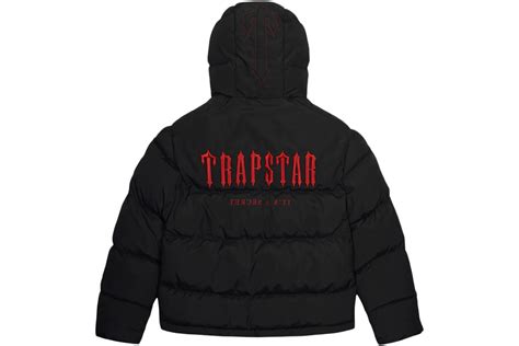 Trapstar Decoded Hooded Puffer 2.0 Jacket Infrared Edition - SS23 - CN