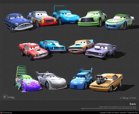 Take Five a Day » Blog Archive » Disney Pixar CARS: Videogame Character ...