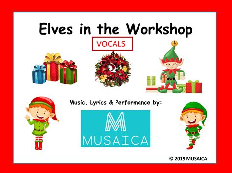 Elves in the Workshop - Song Bundle by MUSAICA - ages 4 - 7 | Teaching ...