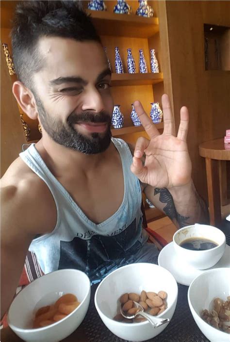 Photo: Virat Kohli shares one of his diet secrets - Cricket Country