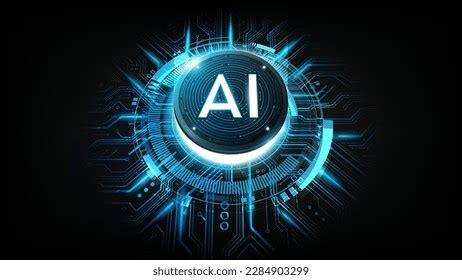 Ai Artificial Intelligence Logo On Chipset Stock Vector (Royalty Free) 2284903299 | Shutterstock