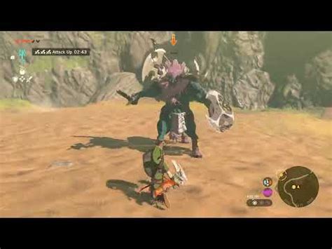 Zelda Tears Of The Kingdom, Blue maned lynel, What a biutiful beast - YouTube