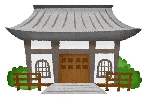 お寺の無料イラスト | フリーイラスト素材集 ジャパクリップ