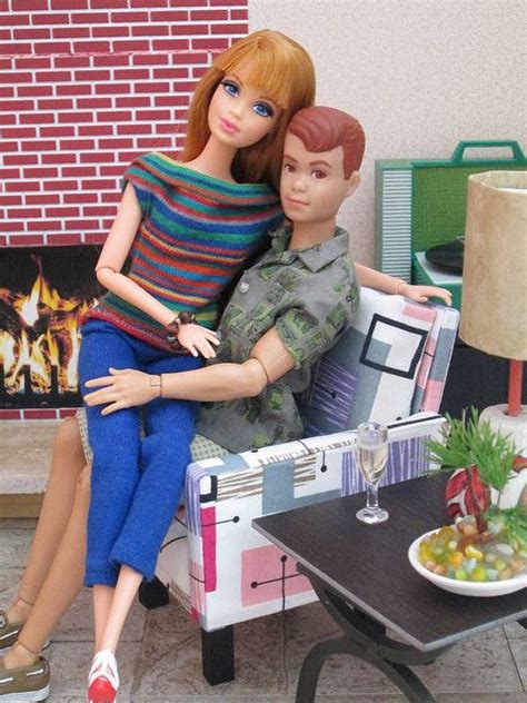 Midge and Allan | Barbie friends, Barbie life, Vintage barbie dolls