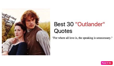 Best 54 Outlander Quotes - Tv Series - NSF News and Magazine