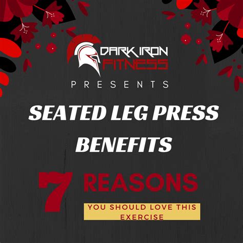 Seated Leg Press Benefits: 7 Reasons You Should Love This Exercise ...