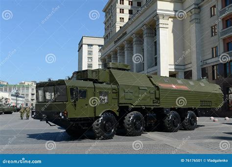 The 9K720 Iskander (NATO Reporting Name SS-26 Stone) is a Mobile Short ...