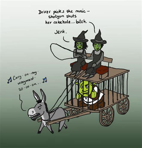 Shrek witches watch SPN by blackbirdrose on DeviantArt