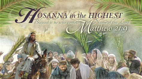 Whitestone Christian Fellowship: Palm Sunday - Hosanna In The Highest!