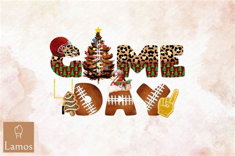 Game Day Football Christmas Graphic by Lamos Sublimation · Creative Fabrica