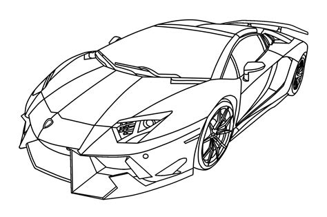 Lamborghini Veneno Drawing Picture | Drawing Skill