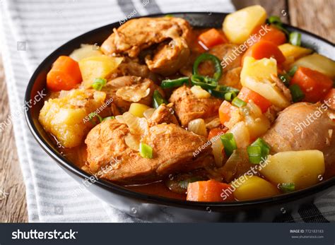 Korean Food Dakdoritang Chicken Stew Vegetables Stock Photo (Edit Now) 772183183