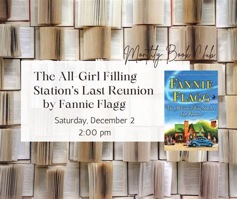 Packwaukee Public Library | Book Club| The All-Girl Filling Station’s ...