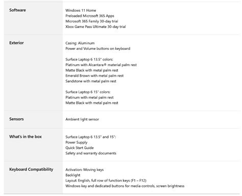 Surface Laptop 6 Specifications Leak Reveal Two Models With Different ...