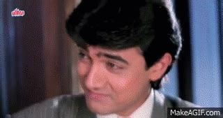 Aamir Khan Best Comedy Scenes Jukebox 2 - Andaz Apna Apna on Make a GIF