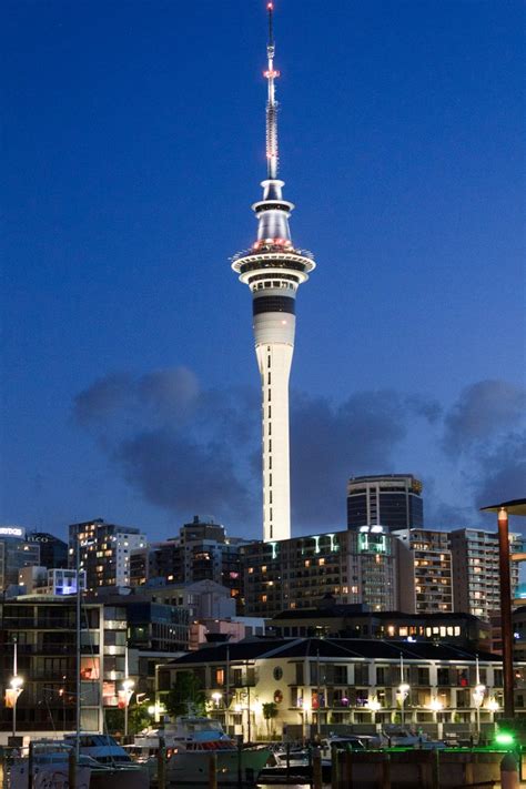 Sky Tower, Auckland, New Zealand (328m) New Zealand North, Auckland New Zealand, Auckland City ...