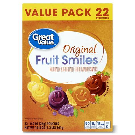 Great Value Original 22ct Fruit Snack - Walmart.com