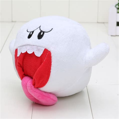 Super Mario Bros Ghost Boo Soft Stuffed Plush Toy - PlushStore.com ...