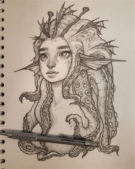 My take on Mermay 😊, really enjoyed making this one. #mermay #drawing #pencil #doodle #mermaid # ...