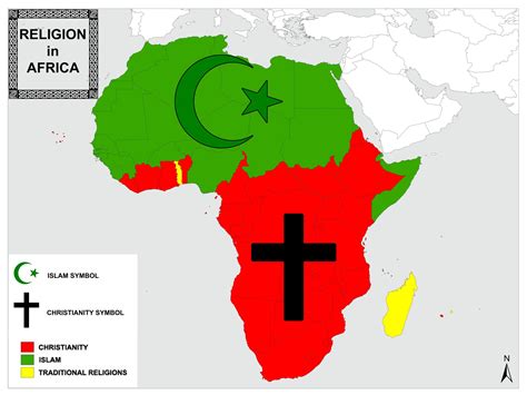 Religions in Africa | Mappr