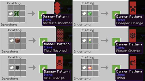 How to Make All Banner Patterns in Minecraft - Pro Game Guides