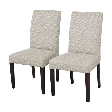 89% OFF - Bassett Furniture Bassett Custom Upholstered Dining Chairs ...