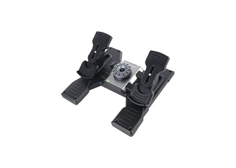 Logitech Flight Rudder Pedals - pedals - wired - 945-000024 - Video ...