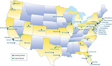 Ikea's Visual Map Of Their In-Store Customer Buying Journey - Ikea Locations California Map ...