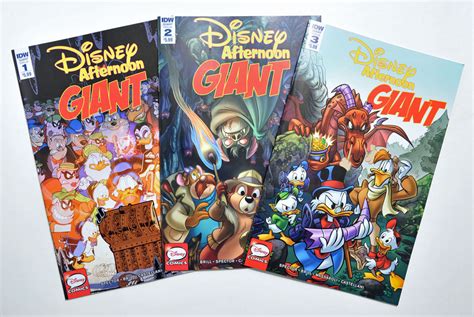 Disney Comics Randomness: "Disney Afternoon Giant" and versions of "Rightful Owners"