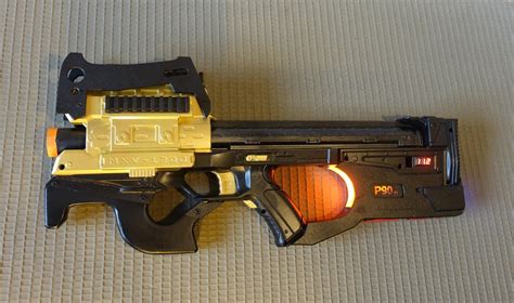 Nerf P90 Rival Zeus Mod by Anselmofanzero on DeviantArt