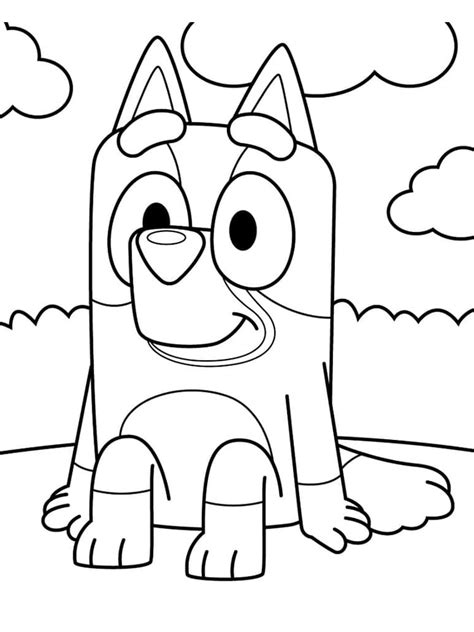 Bluey coloring pages - ColoringLib